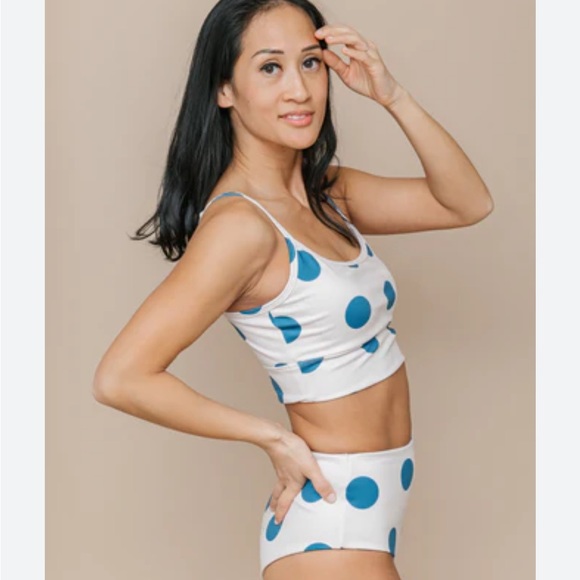 Imagine Perry Polka Dot Swimsuit - Picture 1 of 2